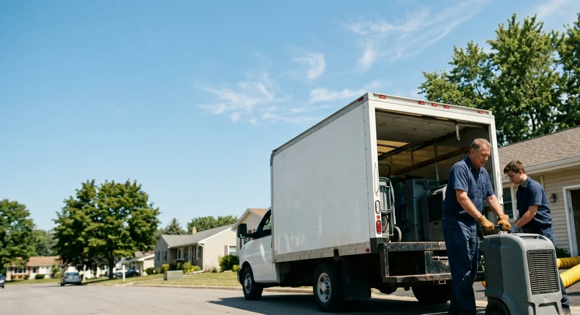 Water Damage Cleanup in Overpeck, OH near me